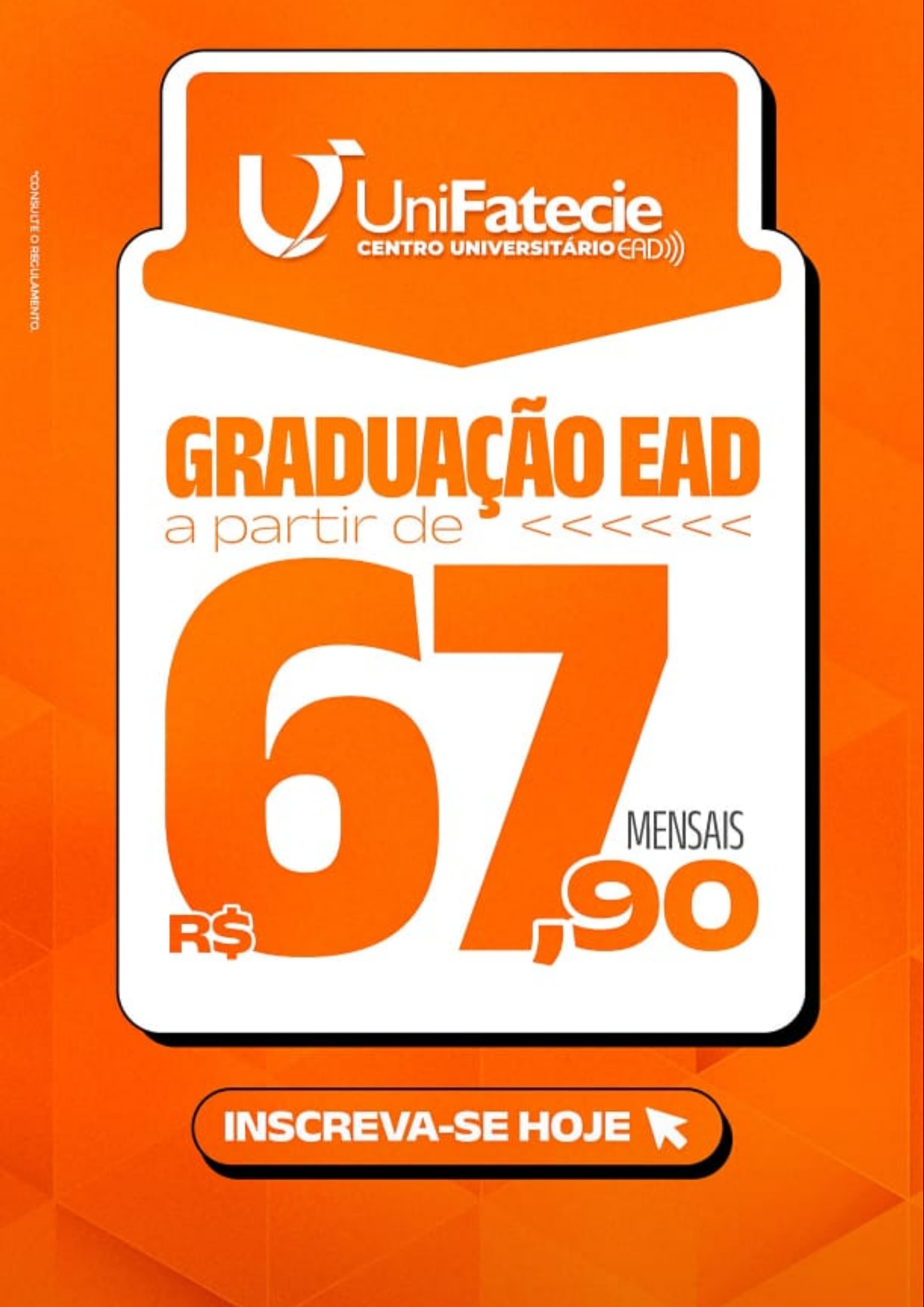 Gradução a partir de 67,90 mensal