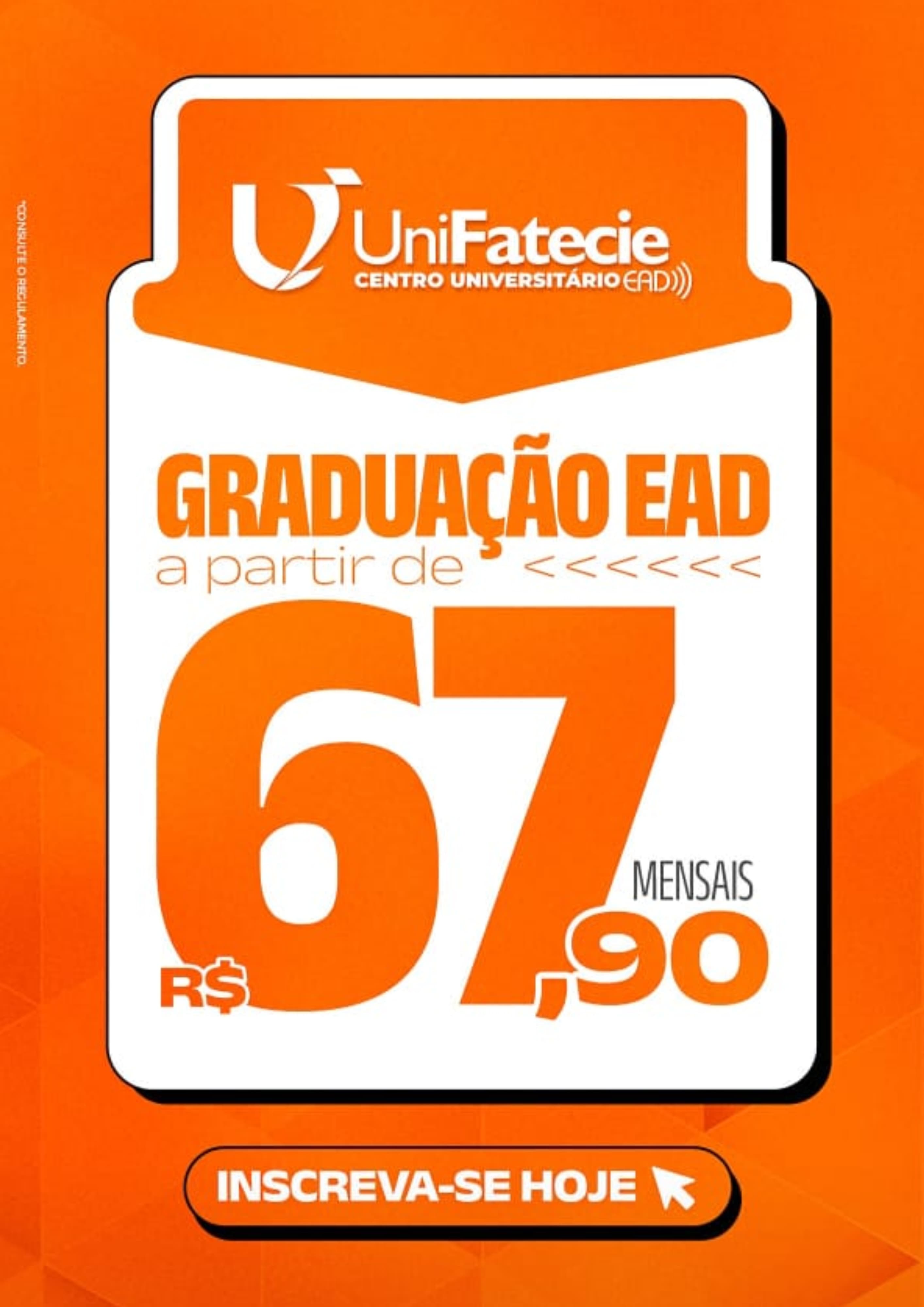 Graduação a partir de 67,90 mensal